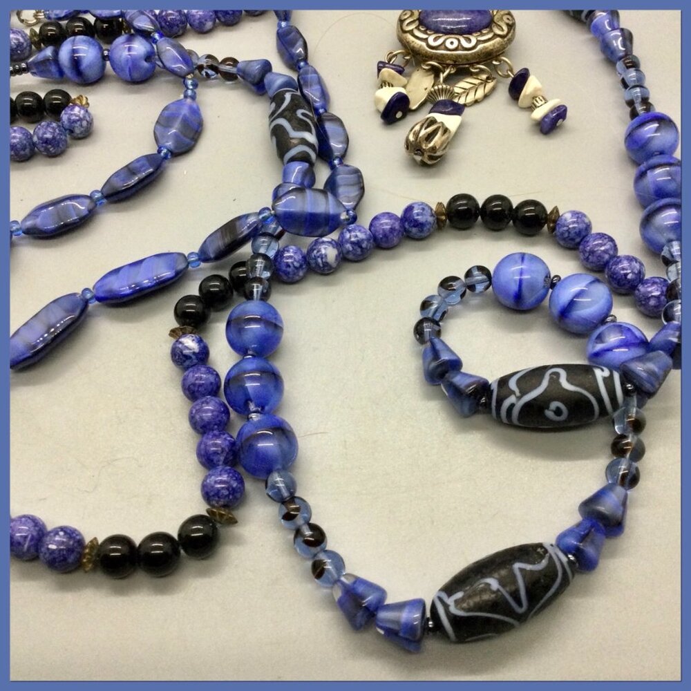 3 Jean Matching Necklaces